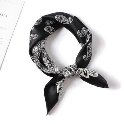 50cm, 60cm Paisley Bandana Cotton Handkerchief Scarf Hair Band Headband