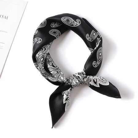 50cm, 60cm Paisley Bandana Cotton Handkerchief Scarf Hair Band Headband