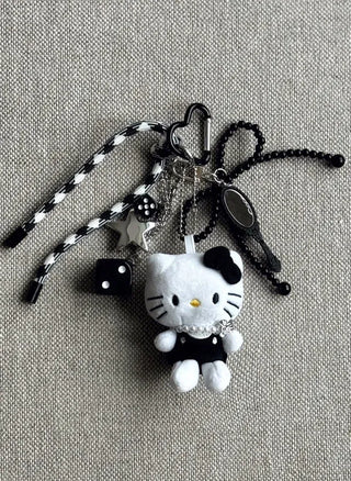 Hopi Kitty Cat Keyring Golf Ball Pouch Decoration Charm