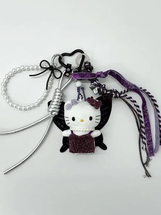 Hopi Kitty Cat Keyring Golf Ball Pouch Decoration Charm