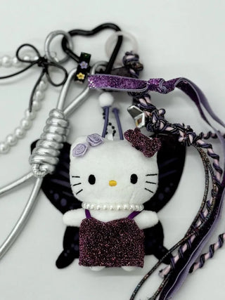 Hopi Kitty Cat Keyring Golf Ball Pouch Decoration Charm