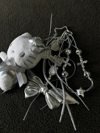 Hopi Kitty Cat Keyring Golf Ball Pouch Decoration Charm