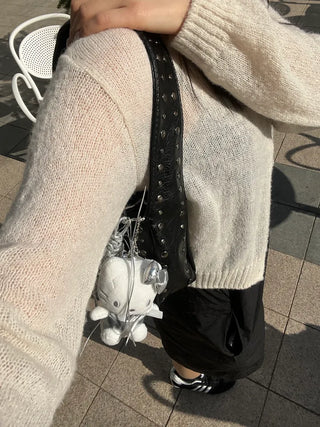 Hopi Kitty Cat Keyring Golf Ball Pouch Decoration Charm