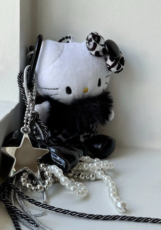 Hopi Kitty Cat Keyring Golf Ball Pouch Decoration Charm