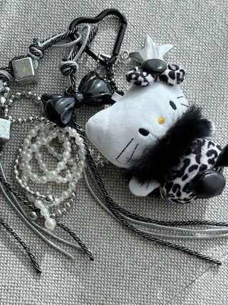 Hopi Kitty Cat Keyring Golf Ball Pouch Decoration Charm
