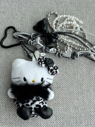 Hopi Kitty Cat Keyring Golf Ball Pouch Decoration Charm