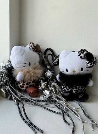 Hopi Kitty Cat Keyring Golf Ball Pouch Decoration Charm