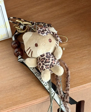 Hopi Kitty Cat Keyring Golf Ball Pouch Decoration Charm