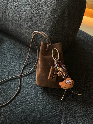 Hopi Kitty Cat Keyring Golf Ball Pouch Decoration Charm