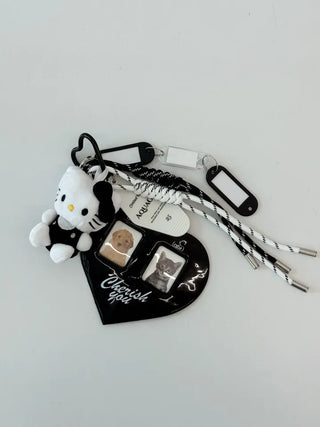 Hopi Kitty Cat Keyring Golf Ball Pouch Decoration Charm
