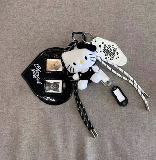 Hopi Kitty Cat Keyring Golf Ball Pouch Decoration Charm