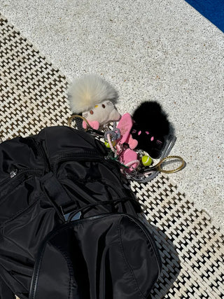 Mellow Zipper Pocket Nylon Backpack