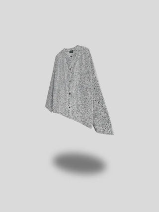 tender bouclé oversized loose-fit cardigan
