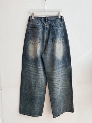 Coma Boyfit Wide Balloon Denim Pants
