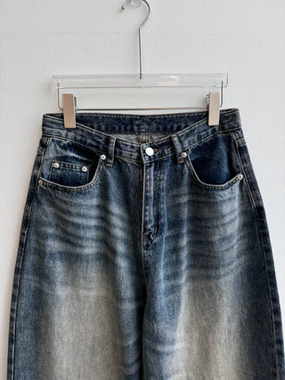 Coma Boyfit Wide Balloon Denim Pants