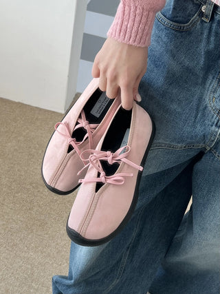 ribbon strap sneakers