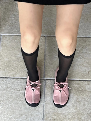 ribbon strap sneakers