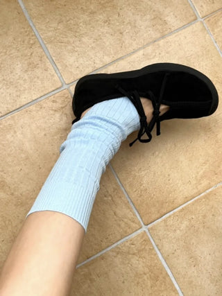 ribbon strap sneakers