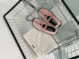 ribbon strap sneakers