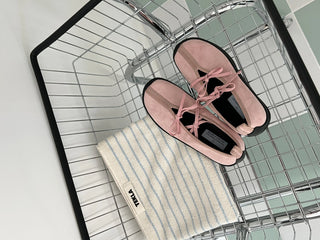 ribbon strap sneakers