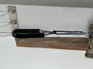 Eyelet Corset Leather Knot Tassel Belt