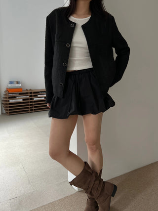 oversized tweed jacket