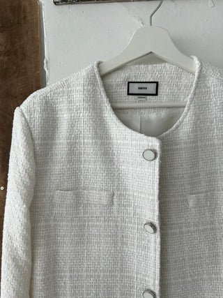 oversized tweed jacket