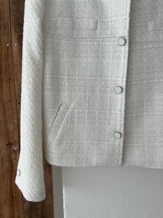 oversized tweed jacket