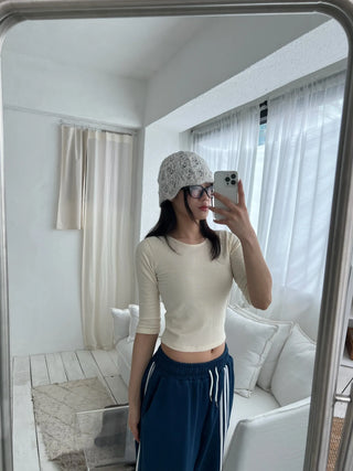 Joy Knitted Hat Summer Beanie