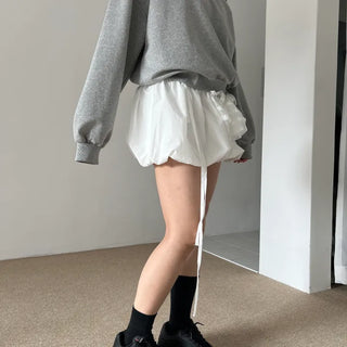 pumpkin balloon miniskirt