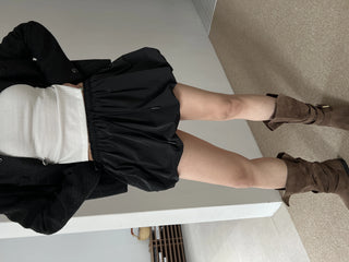 pumpkin balloon miniskirt