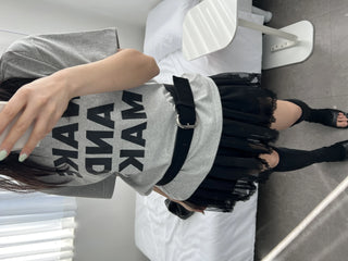 frill see-through cancan tutu mini skirt