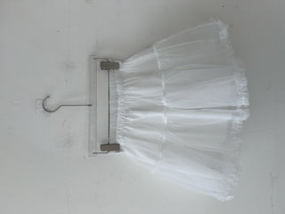 frill see-through cancan tutu mini skirt