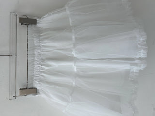 frill see-through cancan tutu mini skirt