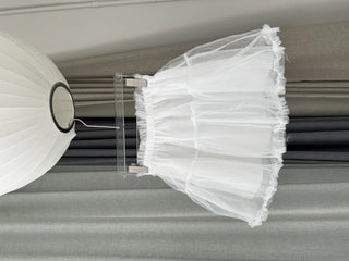 frill see-through cancan tutu mini skirt