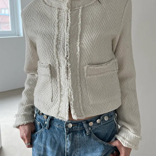 crop tweed jacket