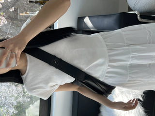 Core Leather Crossbody Big Bag