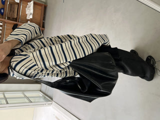 Core Leather Crossbody Big Bag