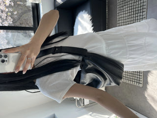 Core Leather Crossbody Big Bag