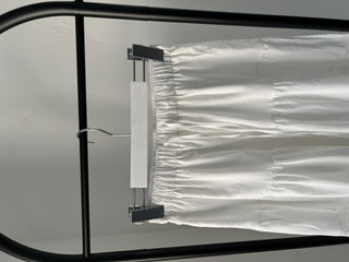 Team Lace Cancan Shirring Long Maxi Skirt