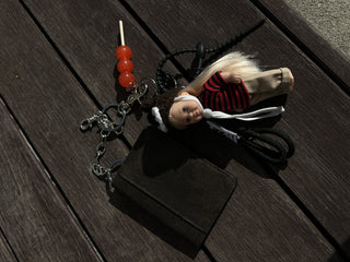 Bear Candy Baby Barbie Doll Keychain Bag Decoration Keyring
