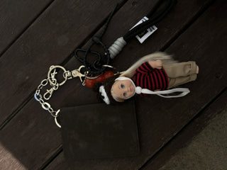 Bear Candy Baby Barbie Doll Keychain Bag Decoration Keyring