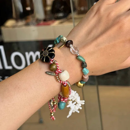 Akate Handmade Rope Charm Bracelet