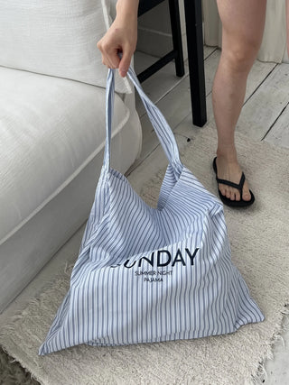 Sunday Stripe Bobusang Big Shopper Bag Eco Bag