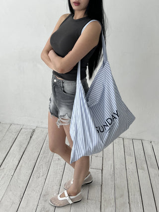 Gray Damaged Denim Shorts