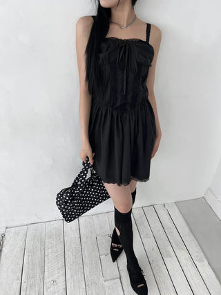 lace corset slip mini nasi one-piece