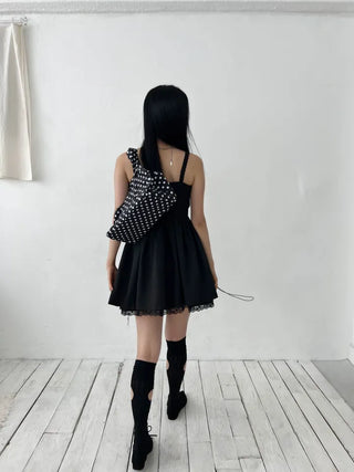 lace corset slip mini nasi one-piece