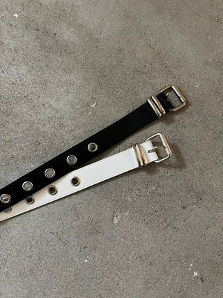 2-ring eyelet funky stud belt
