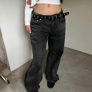 2-ring eyelet funky stud belt