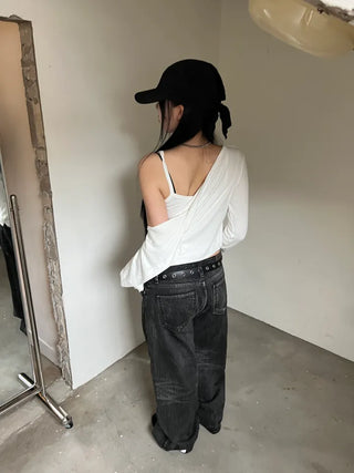 bunny string cardigan set